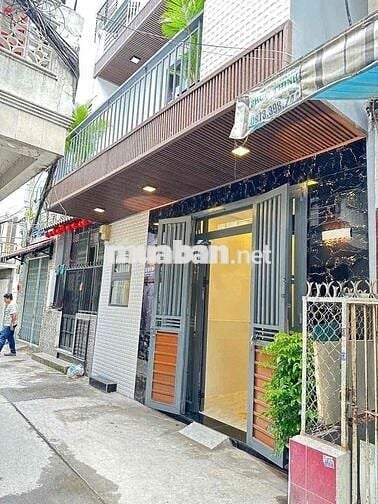 Nhà mới ngang hơn 5m gần chợ Thành Mỹ P8 TB