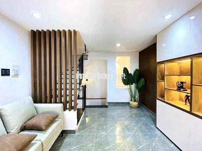💎 💎 💎 FULL NỘI THẤT TRỆT 3 LẦU SÂN THƯỢNG 3PN 3WC HẺM XE HƠI P5 GV
