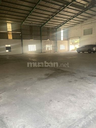 Cho thuê kho xưởng 1.300m2–2.500m2 ngoài KCN Bến Lức Long An, cont 24H
