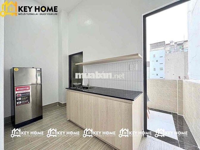CHO THUÊ CHDV NGAY CHỢ THẠCH ĐÀ - PHẠM VĂN CHIÊU TÁCH BẾP FULL NT