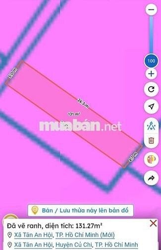 Em cần bán GẤP đất 1/ Lê Thị Dệt 130m2 sau lưng Bệnh viện Củ Chi
