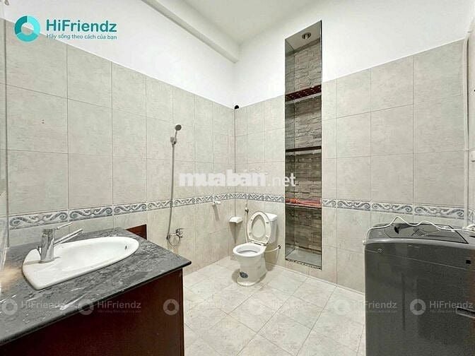 Phòng có 2 phòng ngủ full nt, mới xây, ngay cao lỗ, tạ quang bửu, STu,