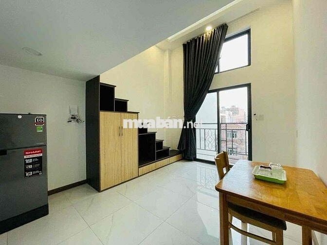Cho Thuê Duplex Ban Công Nơ Trang Long Gần Bến Xe Miền Đông