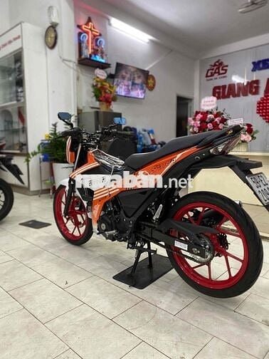Suzuki Satria 150 đk 2022 màu trắng cam BSTP