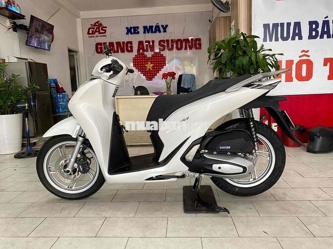 Honda Sh 125 cbs đk 2022 màu trắng đen BSTP