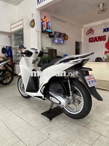 Honda Sh 125 cbs đk 2022 màu trắng đen BSTP