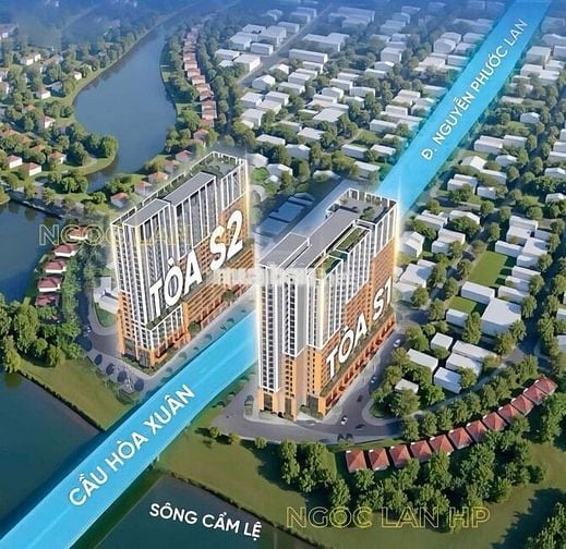 GIÁ TỪ 2,2 TỶ - SUN SPANA - SUN GROUP BÁN 2 TOÀ NHÀ BÊN CẦU HOÀ XUÂN