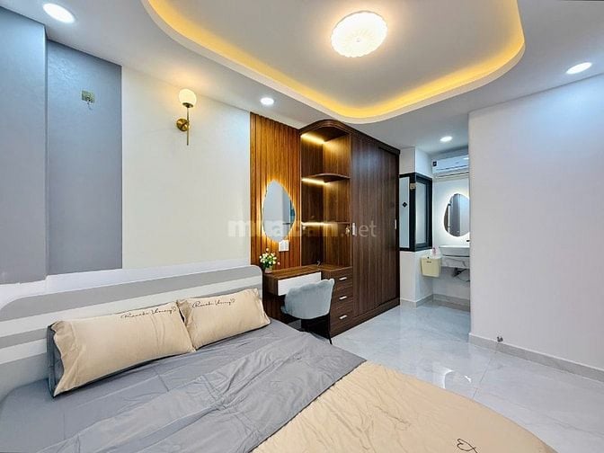 CHỦ BÁN NHÀ 218/ NGUYỄN DUY CUNG ĐÚC 3 LẦU HẺM ĐẸP FULL NỘI THẤT