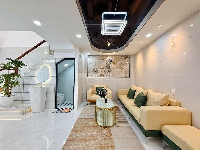 CHỦ BÁN NHÀ 218/ NGUYỄN DUY CUNG ĐÚC 3 LẦU HẺM ĐẸP FULL NỘI THẤT