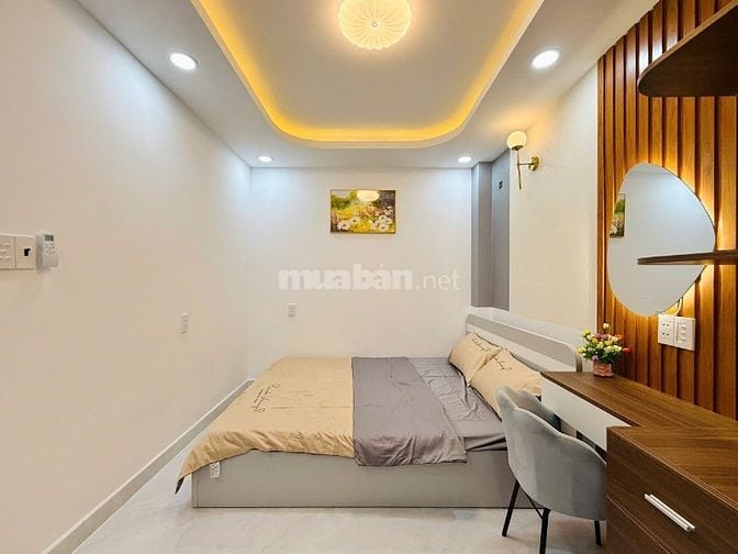 CHỦ BÁN NHÀ 218/ NGUYỄN DUY CUNG ĐÚC 3 LẦU HẺM ĐẸP FULL NỘI THẤT