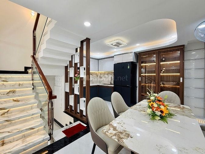 CHỦ BÁN NHÀ 218/ NGUYỄN DUY CUNG ĐÚC 3 LẦU HẺM ĐẸP FULL NỘI THẤT