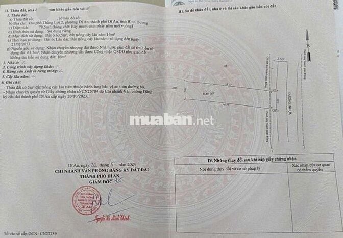 Đất đẹp mặt tiền Nguyễn Hiền gần chợ Xóm Vắng và kcn Sóng Thần Dĩ An