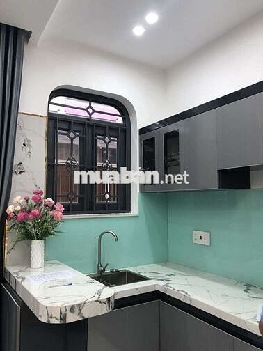 NHÀ MỚI THIẾT KẾ SANG TRỌNG 4,5×6 ĐƯỜNG BÙI QUANG LÀ. P12. QUẬN GÒ VẤP