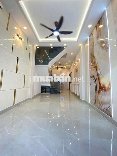 Bán nhà hẻm Nguyễn Văn Luông, 4 tầng, ngang 3,2m dài 11m, chỉ 4,7 tỷ