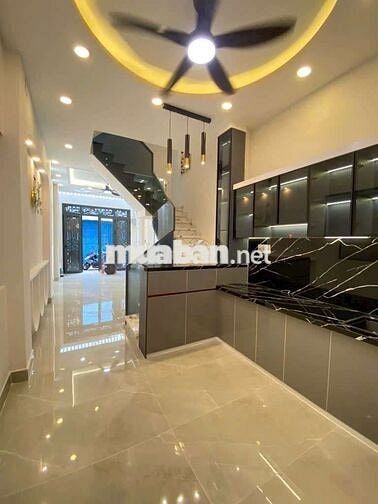 Bán nhà hẻm Nguyễn Văn Luông, 4 tầng, ngang 3,2m dài 11m, chỉ 4,7 tỷ
