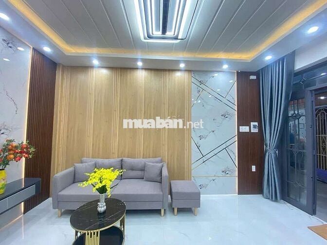 NHÀ MỚI THIẾT KẾ SANG TRỌNG 4,5×6 ĐƯỜNG BÙI QUANG LÀ. P12. QUẬN GÒ VẤP