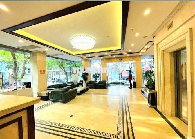 Bán Nhà Lô Góc Mặt Phố Trần Thái Tông 160m2 13 tầng mặt tiền 25m 199Ty