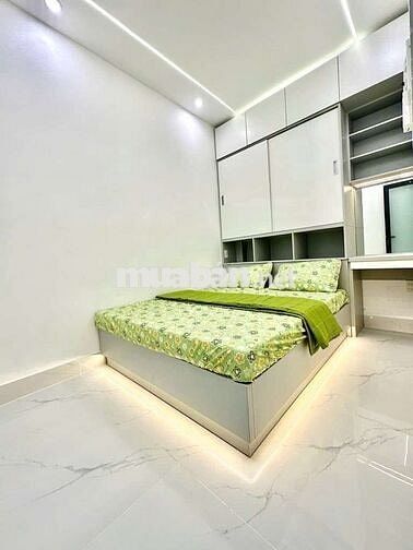 NHÀ MỚI THIẾT KẾ SANG TRỌNG 4,5×6 ĐƯỜNG BÙI QUANG LÀ. P12. QUẬN GÒ VẤP