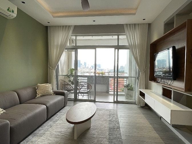 Cần bán gấp căn hộ Park View, tầng sân vườn, trung tâm Phú Mỹ Hưng.