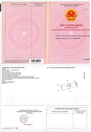 Bán Đất 2 Mặt Tiền Đường Nhựa ĐT-781 – Giá Cực Rẻ Tại Châu Thành, Tây