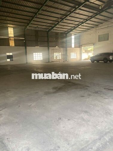 Cho thuê kho xưởng 1.300m2–2.500m2 ngoài KCN Bến Lức Long An, cont 24H