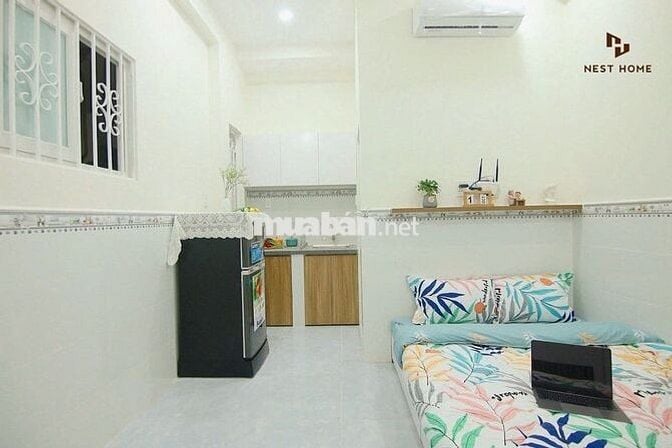 CĂN HỘ 1PN KHÔNG GÁC NGAY CHỢ HẠNH THÔNG TÂY CÔNG VIÊN PHẦN MỀM COOP.