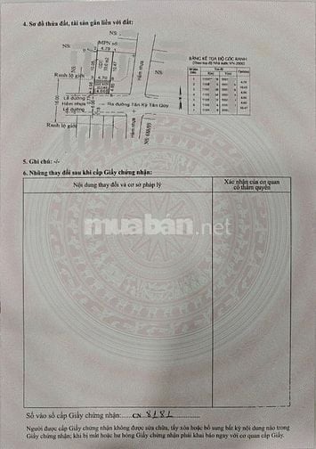 Bán 3 lô đất liền nhau góc 2 MT hẻm 688 Tân Kỳ Tân Quý, Q. Bình Tân