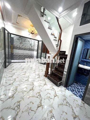 Bán nhà đẹp vào ở ngay..Xây kiên cố,pháp lý cực chuẩn.Hẻm 3m, an ninh.