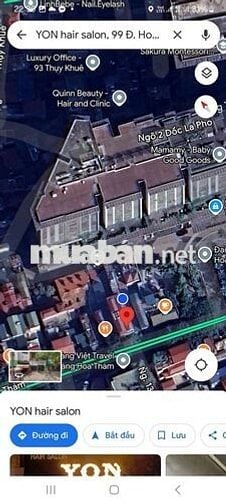 Cho thuê cửa hàng kinh doanh mặt đường hoàng hoa thám