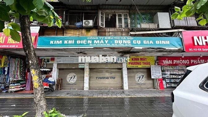 CHO THUÊ MẶT PHỐ KIM NGƯU – MẶT TIỀN RỘNG 9,5M – VỈA HÈ THOÁNG