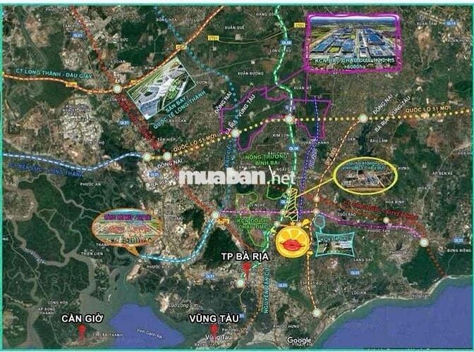 Đất Bà Rịa liền Kề KCN Đá Bạc giá 450tr
