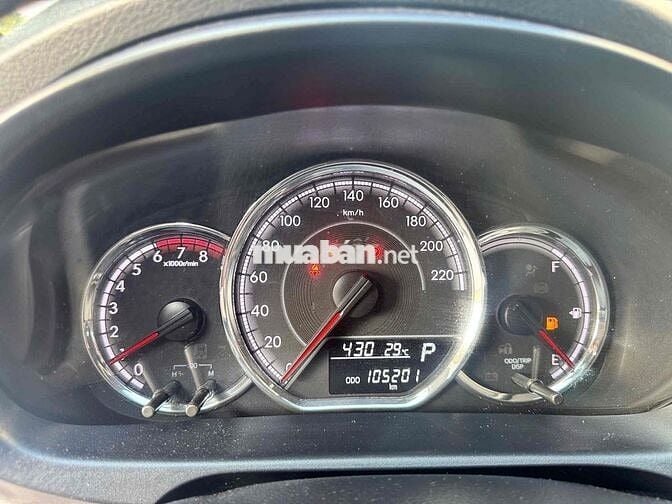 Toyota Vios 2023 1.5E CVT - 105191 km