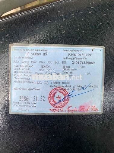 Honda Lear 110 . Nguyên zin . giá rẻ cho NLĐ