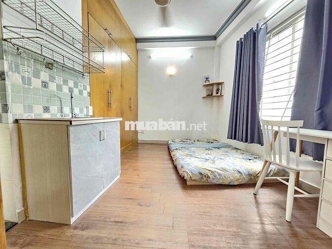 CĂN STUDIO FULL NỘI THẤT Q3 GIÁP PHÚ NHUẬN