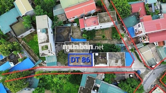 Đất sổ đỏ + 86m2 trung tâm phố chợ TT Lương Sơn