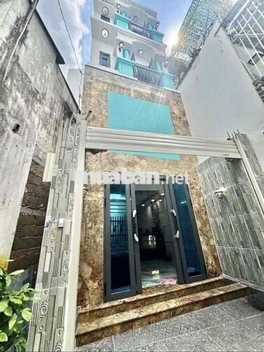 Bán nhà hẻm xe hơi ở đường Bùi Đình Tuý, Bình Thạnh, 41m2, 4 tầng BTCT