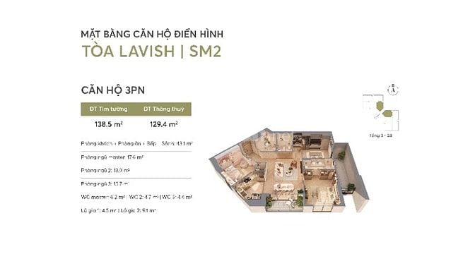Bán căn 2PN vốn vào chưa đến 2 tỷ view tiện ích cảnh quan nội khu