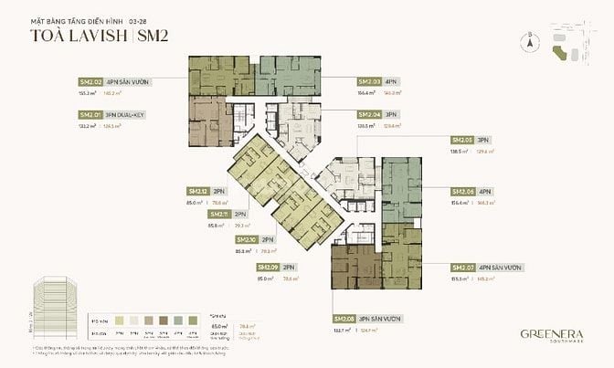 Bán căn 2PN vốn vào chưa đến 2 tỷ view tiện ích cảnh quan nội khu