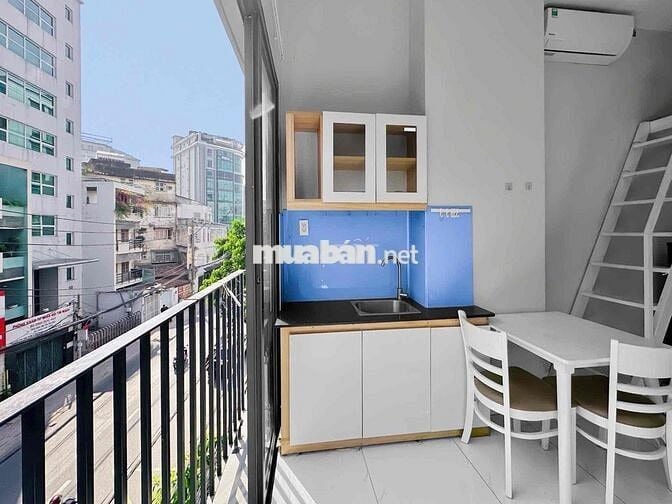 Căn hộ Duplex ban công Trần Huy Liệu, Phú Nhuận gần Q1, Q3, Q10