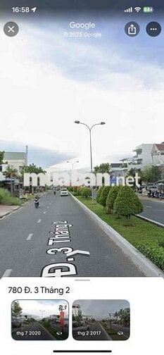 nền mặt tiền đường 3/2 Rạch Giá Kiên Giang