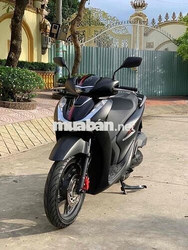 Xe SH 2023 ABS 125c màu đen nhám siêu ken mới 98 %