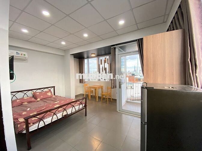 STUDIO BAN CÔNG RỘNG 40M2 Ở THÍCH BỬU ĐĂNG, P1, GÒ VẤP TIỆN ÍCH ĐẦY ĐỦ