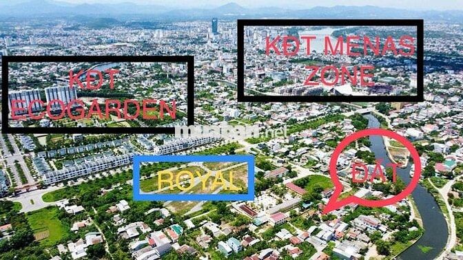Đất đẹp sổ đỏ 82m2 Xuân Hoà, Ecogarden, TP.Huế