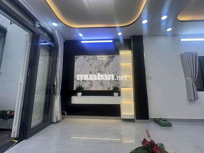 NHÀ MỚI XÂY 4X20 CÓ NỘI THẤT MỚI TINH HẺM 2855 HUỲNH TẤN PHÁT GẦN PHÀ