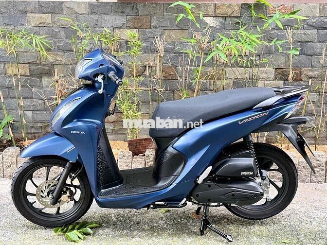 honda vision 2022 xanh nhám pbdb bstp chính chủ