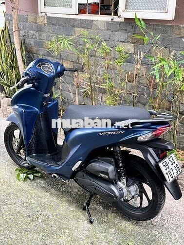 honda vision 2022 xanh nhám pbdb bstp chính chủ
