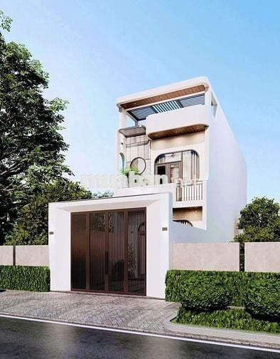 Nhà trệt lầu hiện đại mặt tiền hẻm 109 nguyễn thái bình gần trườngcấp2