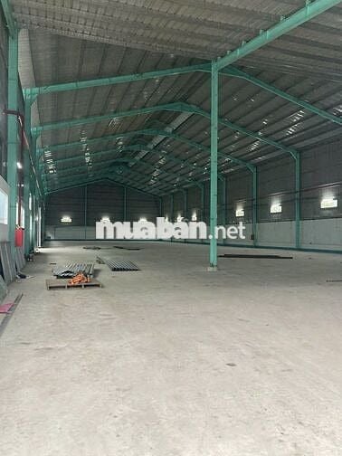 Cho thuê kho xưởng 2.200m² ngoài KCN , Tân An Long An, giá chỉ 55k/m²