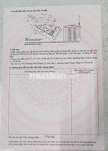 Bán Gấp Nhà Phố SHR 4x15,4 tấm,6tỷ099tr,1/ Hiệp Thành 35.