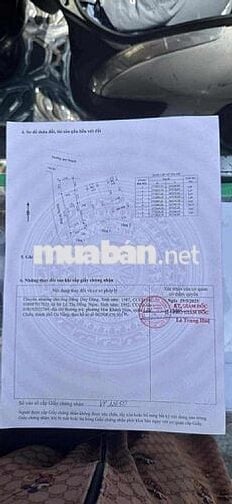 Bán nhà mặt tiền 5m5 sát tôn đản